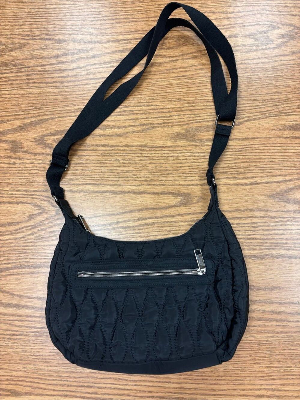 Quilted shoulder bag/ crossbody purse